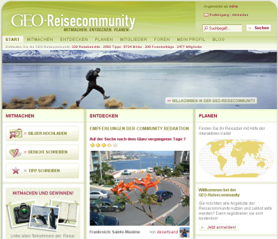 Reiseberichte, Reisebilder und Reisetipps in der GEO Reisecommunity